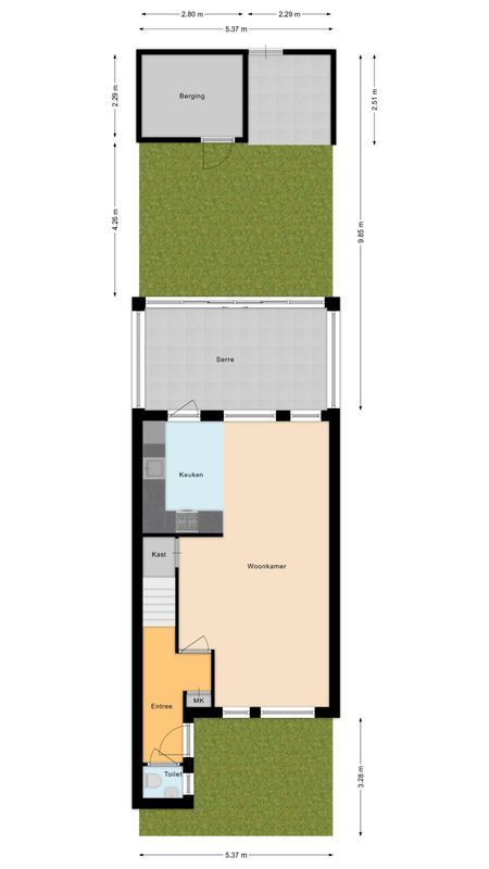 Schutsboom 37 Floorplan Blur 3