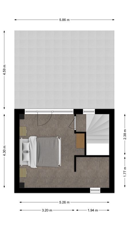 Scharwoudestraat 92 Floorplan Blur 3