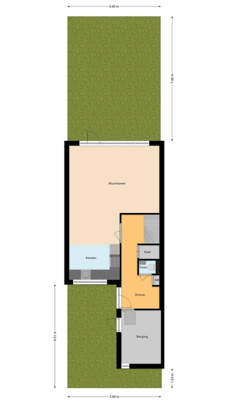 Wapendragerstraat 50 Floorplan Blur 3