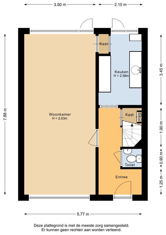 Oostendestraat 1 Floorplan Blur 1