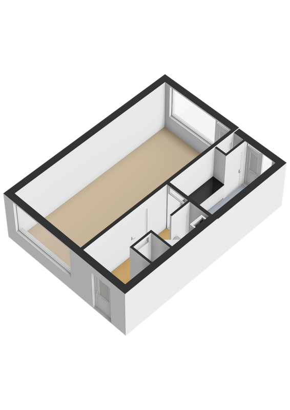 Oostendestraat 1 Floorplan Blur 2