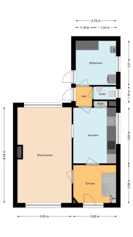 Kleine Spie 9 Floorplan Blur 1
