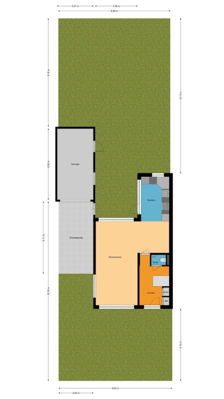 Papaverstraat 6 Floorplan Blur 0
