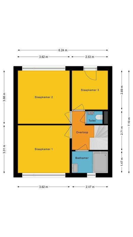 Papaverstraat 6 Floorplan Blur 2