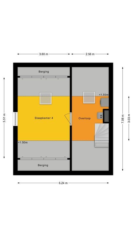 Papaverstraat 6 Floorplan Blur 3