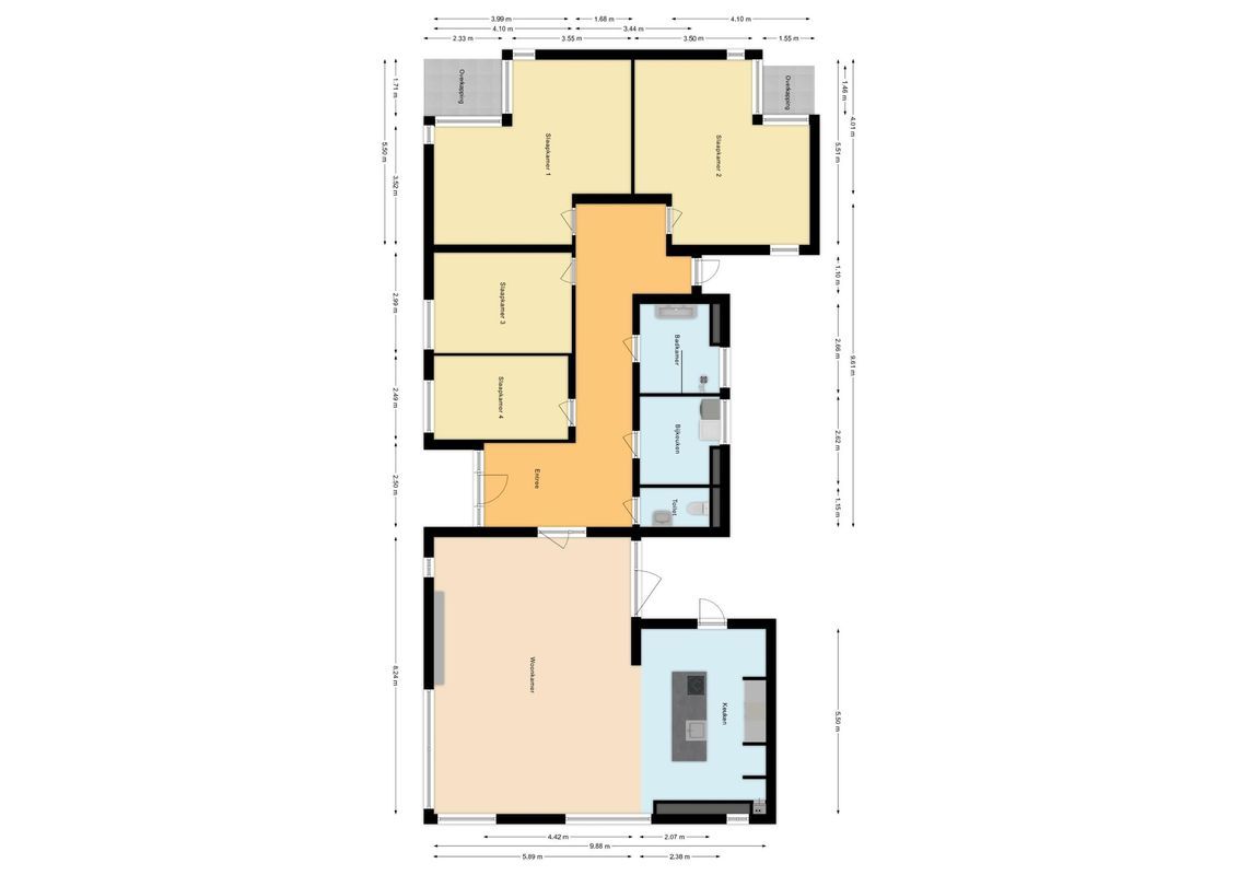 Kouwelaarsbrand 61 Floorplan Blur 2