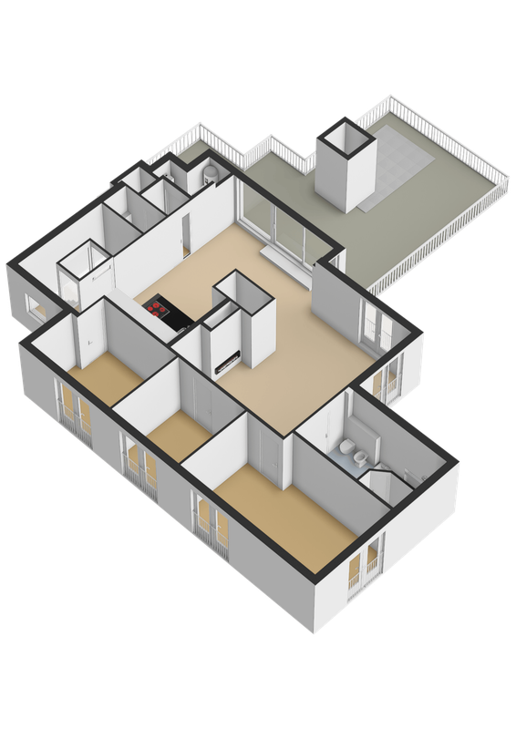Wijngaardhof 31 Floorplan Blur 1
