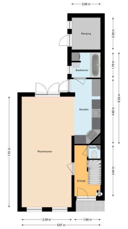 Genneperweg 50 Floorplan Blur 0