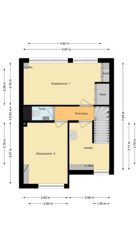 Genneperweg 50 Floorplan Blur 1