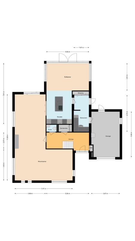 Dagpauwoog 7 Floorplan Blur 0