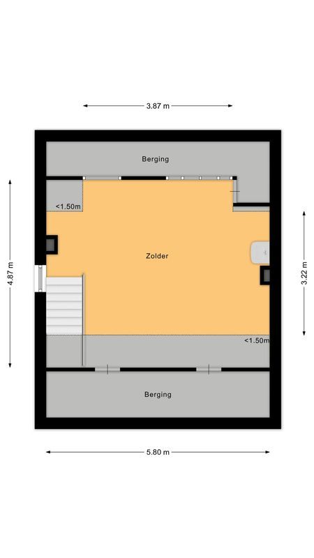 Marijkestraat 28 Floorplan Blur 2