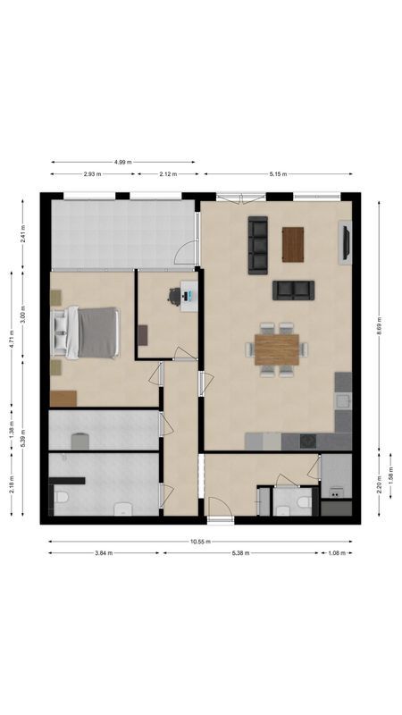 Thomas van Diessenstraat 1 - 17 Floorplan Blur 0
