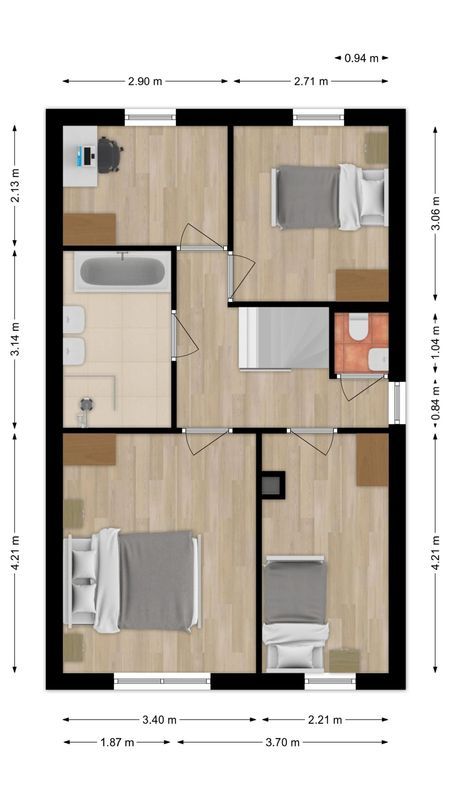 Dubbeldamstraat 30 Floorplan Blur 1