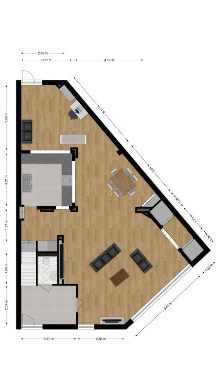 Kardinaal van Enckevoirtstraat 15 Floorplan Blur 0