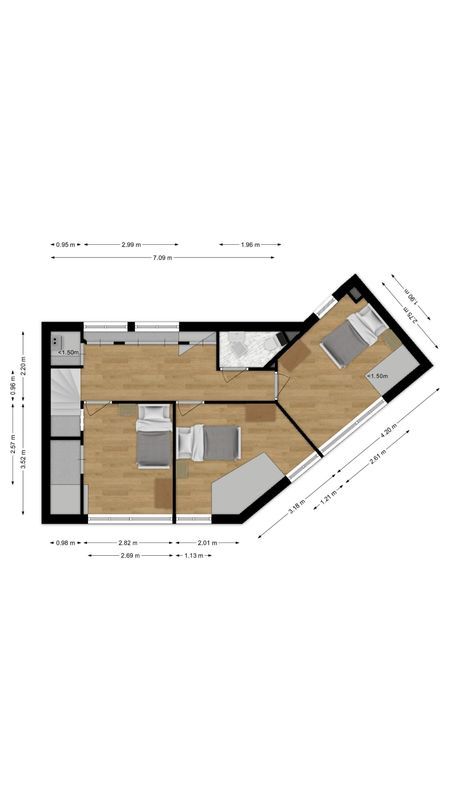 Kardinaal van Enckevoirtstraat 15 Floorplan Blur 3