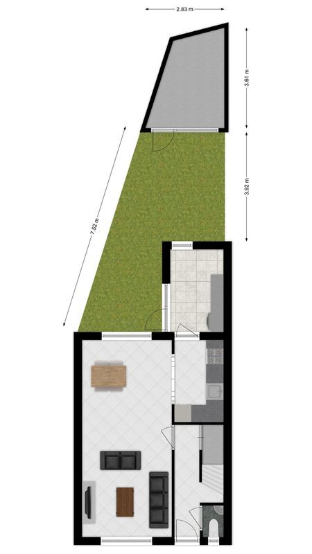President Steijnstraat 2 Floorplan Blur 2