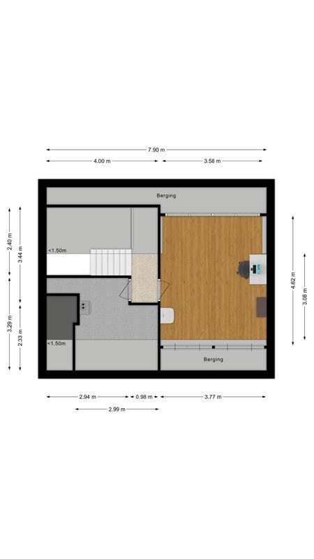 Lucas van Leydenlaan 1 Floorplan Blur 3