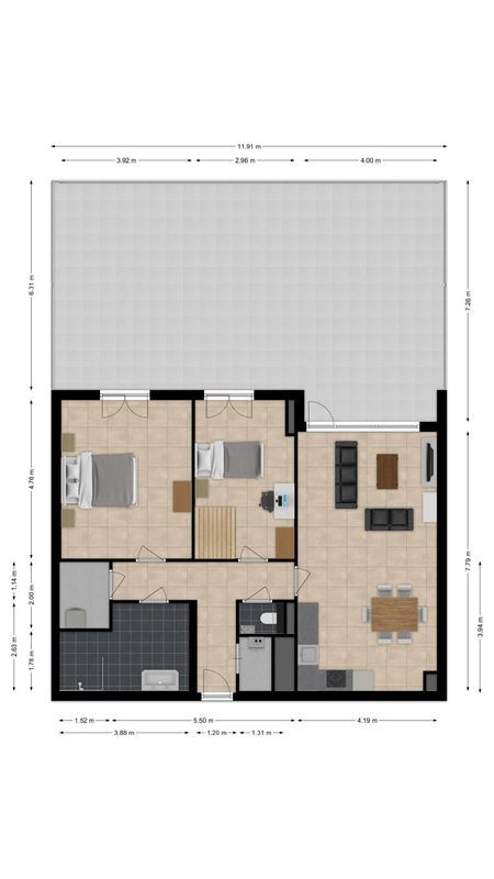 Koningsoord 73 Floorplan Blur 0