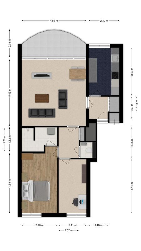 Hugo Verrieststraat 107 Floorplan Blur 0