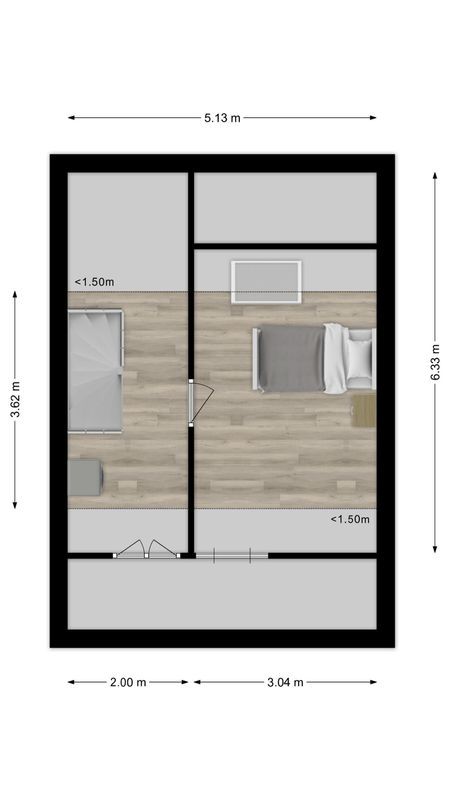 Margarethadreef 37 Floorplan Blur 3
