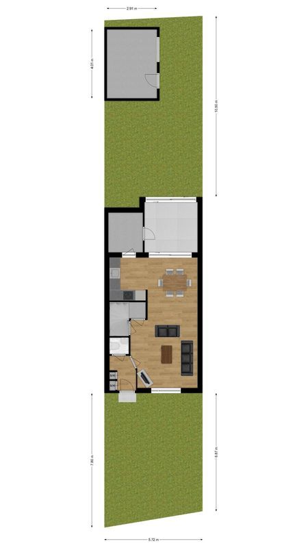 Margarethadreef 37 Floorplan Blur 2