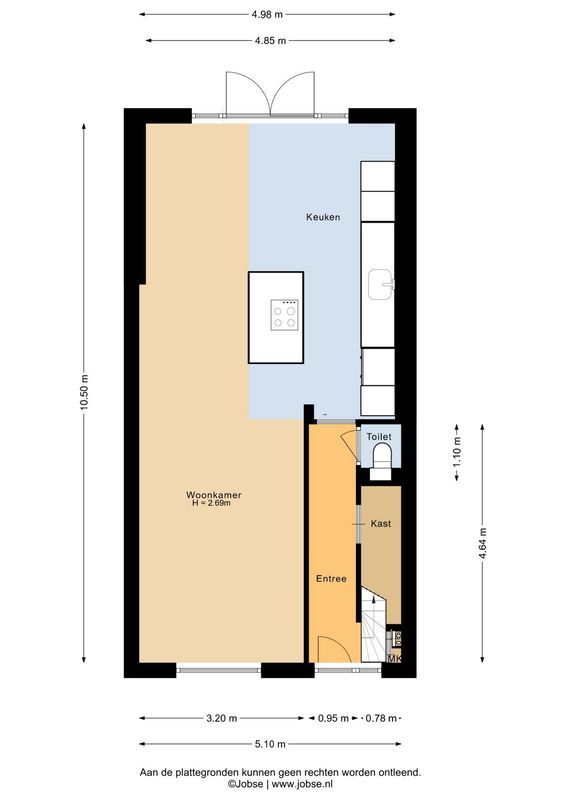 Gaffelstraat 39 Floorplan Blur 1
