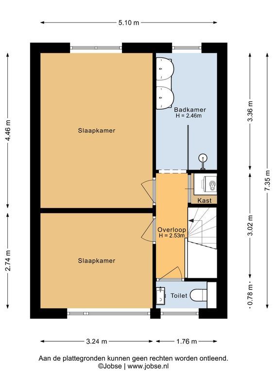 Gaffelstraat 39 Floorplan Blur 4