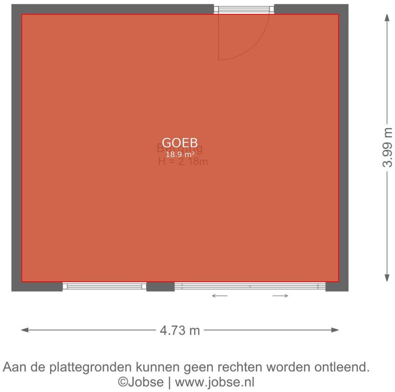 Gaffelstraat 39 Floorplan Blur 9