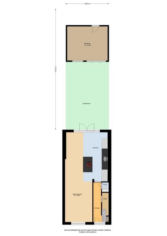Gaffelstraat 39 Floorplan Blur 10