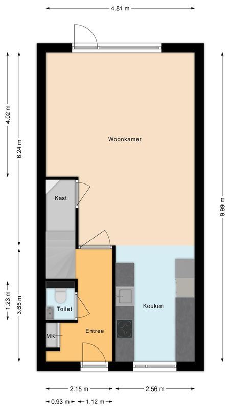 Bernadettestraat 6 Floorplan Blur 1