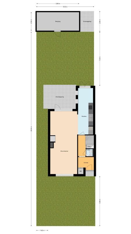 Poorterstraat 15 Floorplan Blur 3