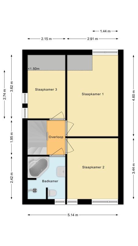 Roerstraat 36 Floorplan Blur 1