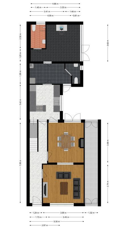 Korenbloemstraat 60 Floorplan Blur 0