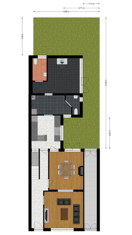 Korenbloemstraat 60 Floorplan Blur 2