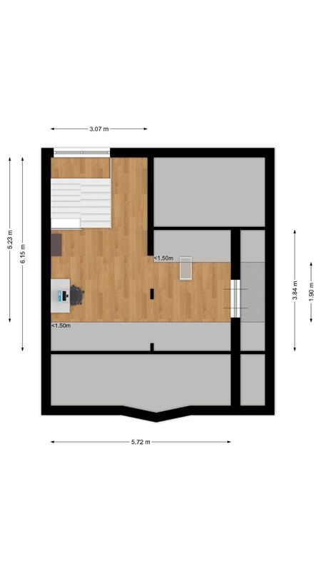 Korenbloemstraat 60 Floorplan Blur 3