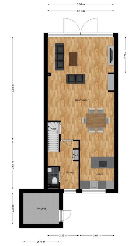 Marknessestraat 7 Floorplan Blur 0