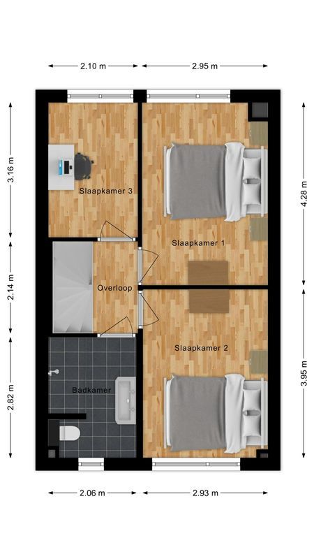 Marknessestraat 7 Floorplan Blur 1