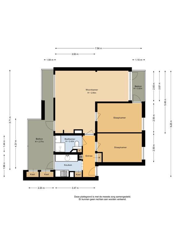 Steijnlaan 27 - B Floorplan Blur 0