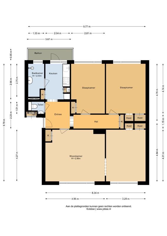 Columbusstraat 3 - C Floorplan Blur 0