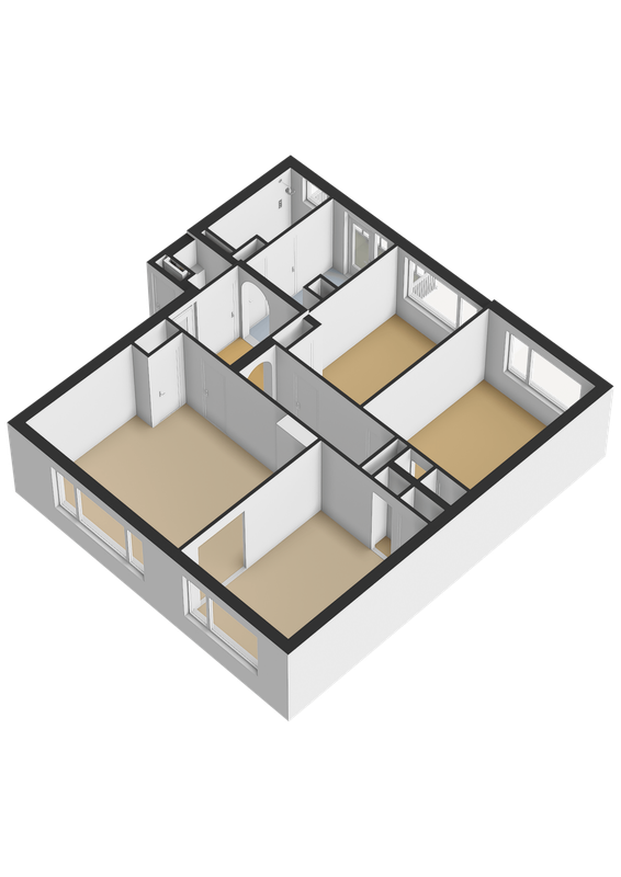 Columbusstraat 3 - C Floorplan Blur 1