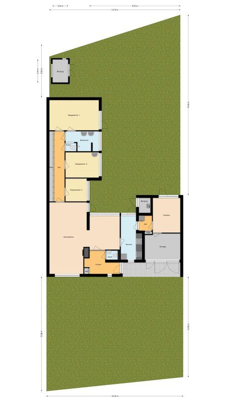 Hertogenlaan 13 Floorplan Blur 1