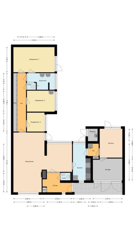 Hertogenlaan 13 Floorplan Blur 0