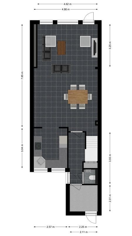 Bunschotenstraat 75 Floorplan Blur 1