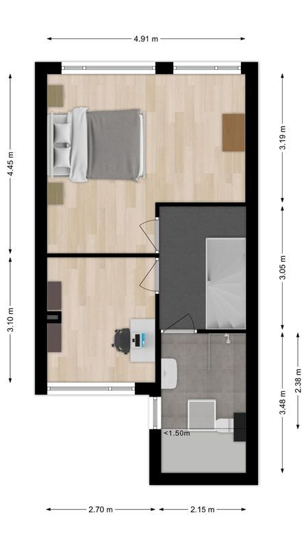Bunschotenstraat 75 Floorplan Blur 2