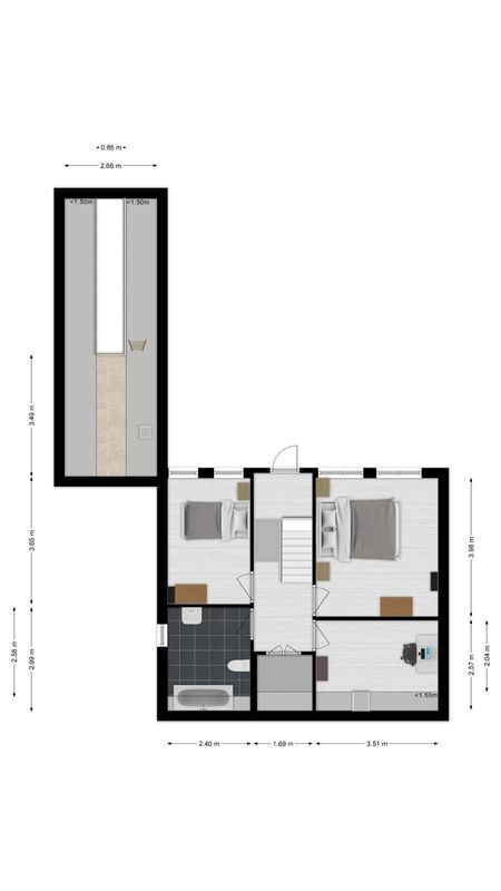 Goirkestraat 173 Floorplan Blur 1