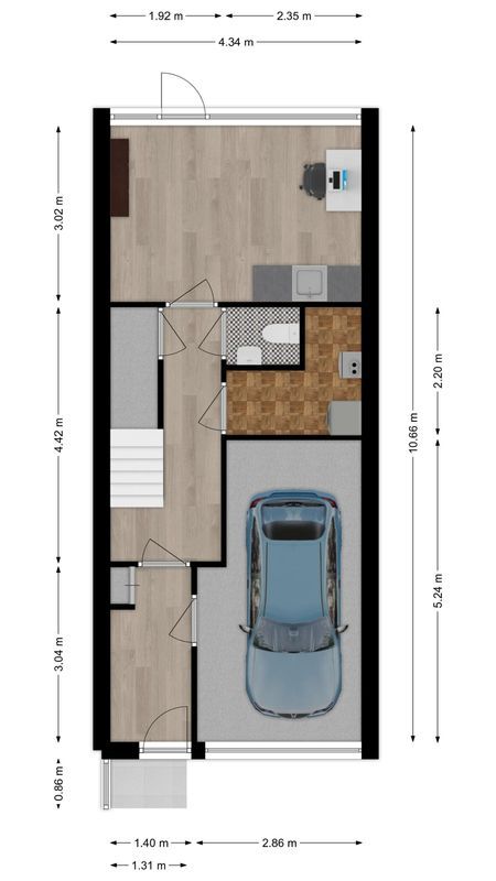 Kreutzerstraat 66 Floorplan Blur 0