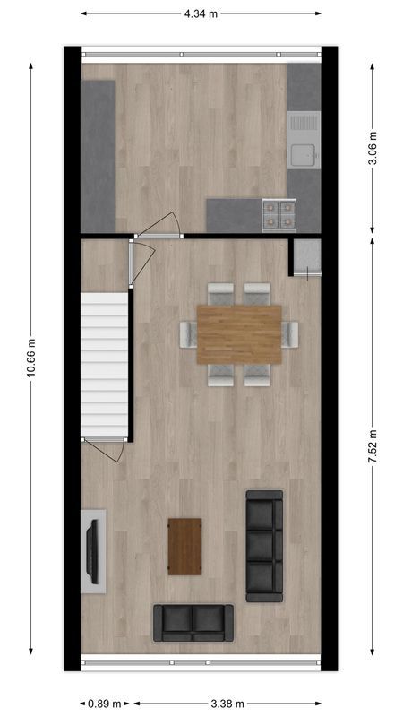 Kreutzerstraat 66 Floorplan Blur 1
