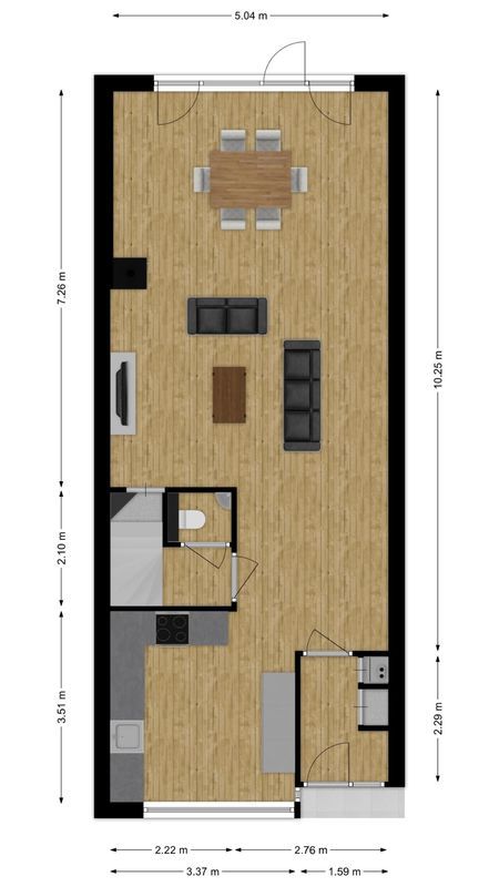 Spakenburglaan 60 Floorplan Blur 0