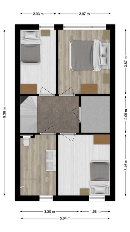 Spakenburglaan 60 Floorplan Blur 1