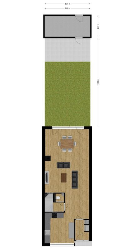 Spakenburglaan 60 Floorplan Blur 2